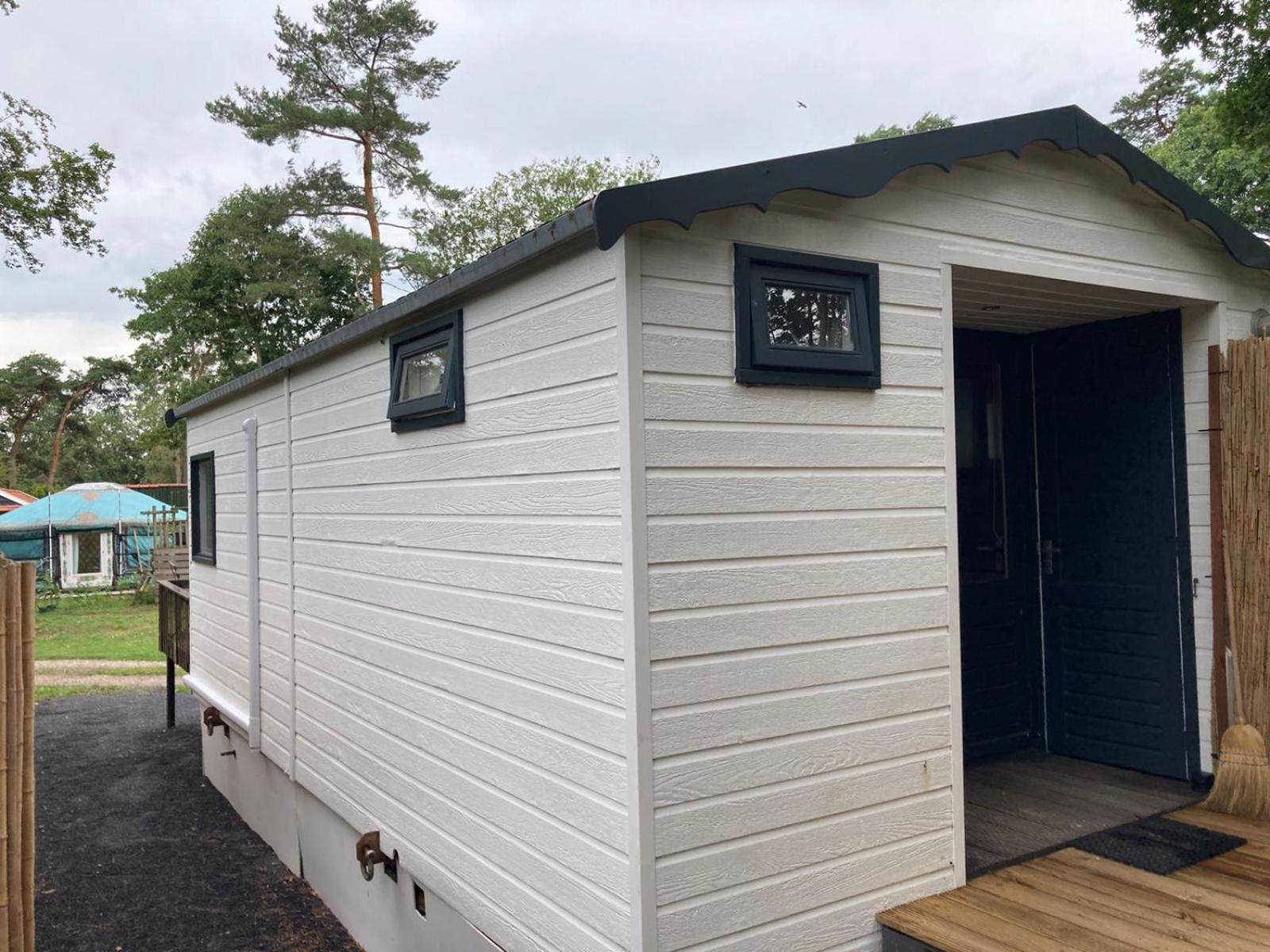 Tiny House 'T Heidehoes In Usselo Енсхеде Екстериор снимка